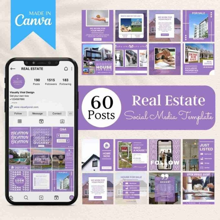 Real Estate Social Media Templates