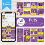 Pet Social Media Templates