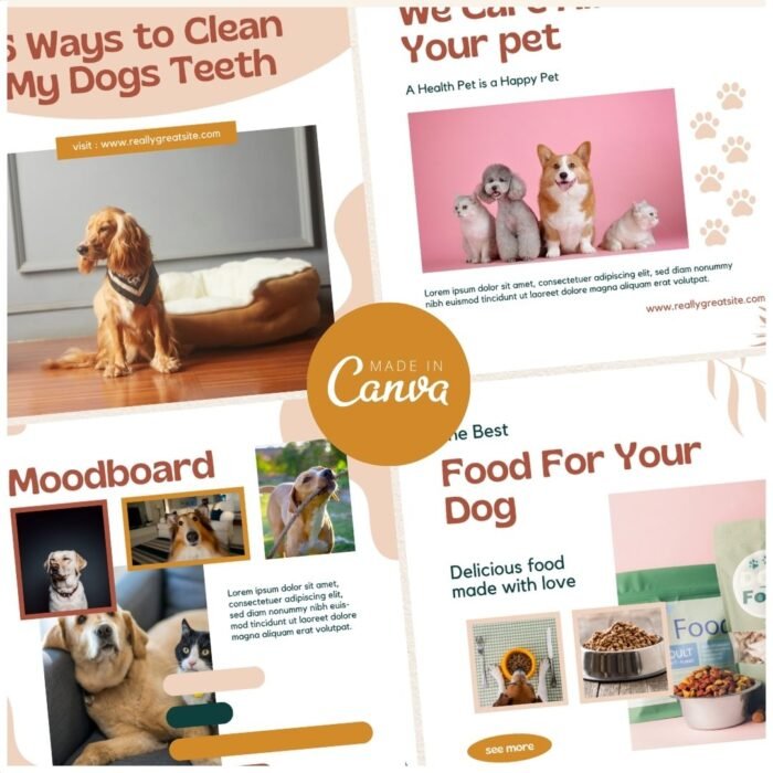  Pet Social Media Templates