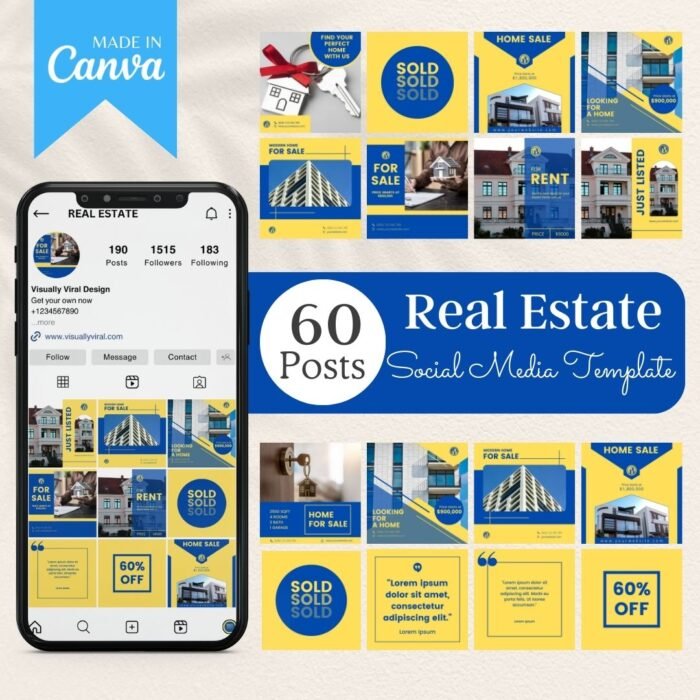 Real Estate Social Media Templates